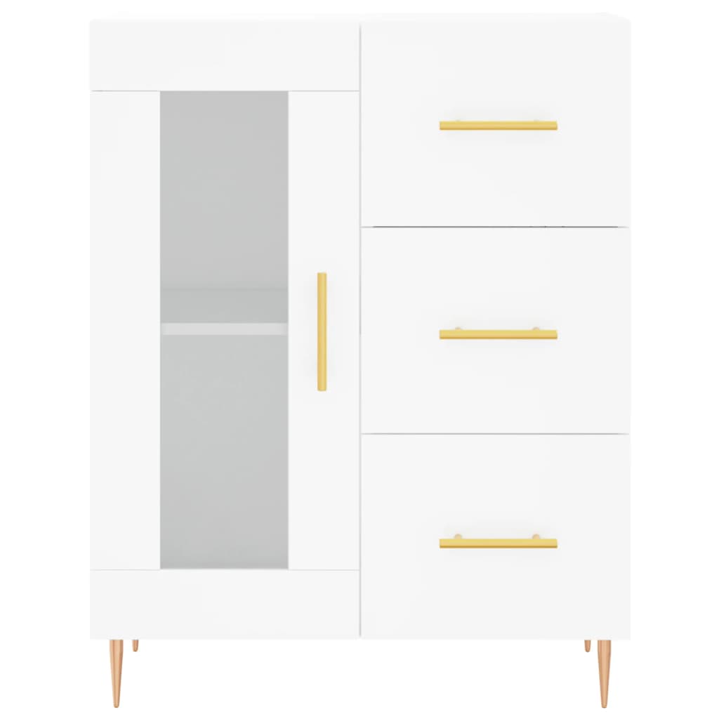 Skap Hvit 69,5x34x180 cm