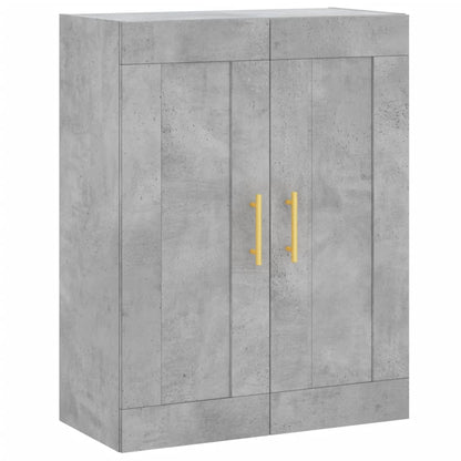 Skap Betonggrå 69,5x34x180 cm
