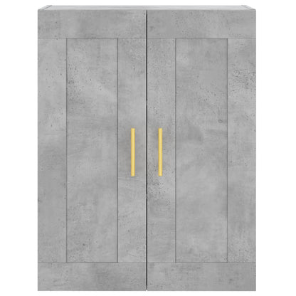Skap Betonggrå 69,5x34x180 cm
