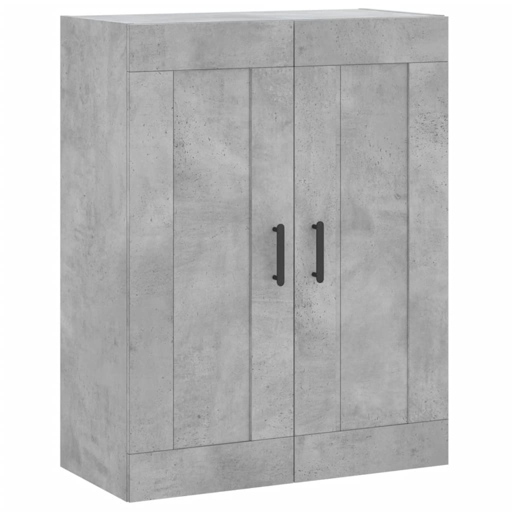 Skap Betonggrå 69,5x34x180 cm