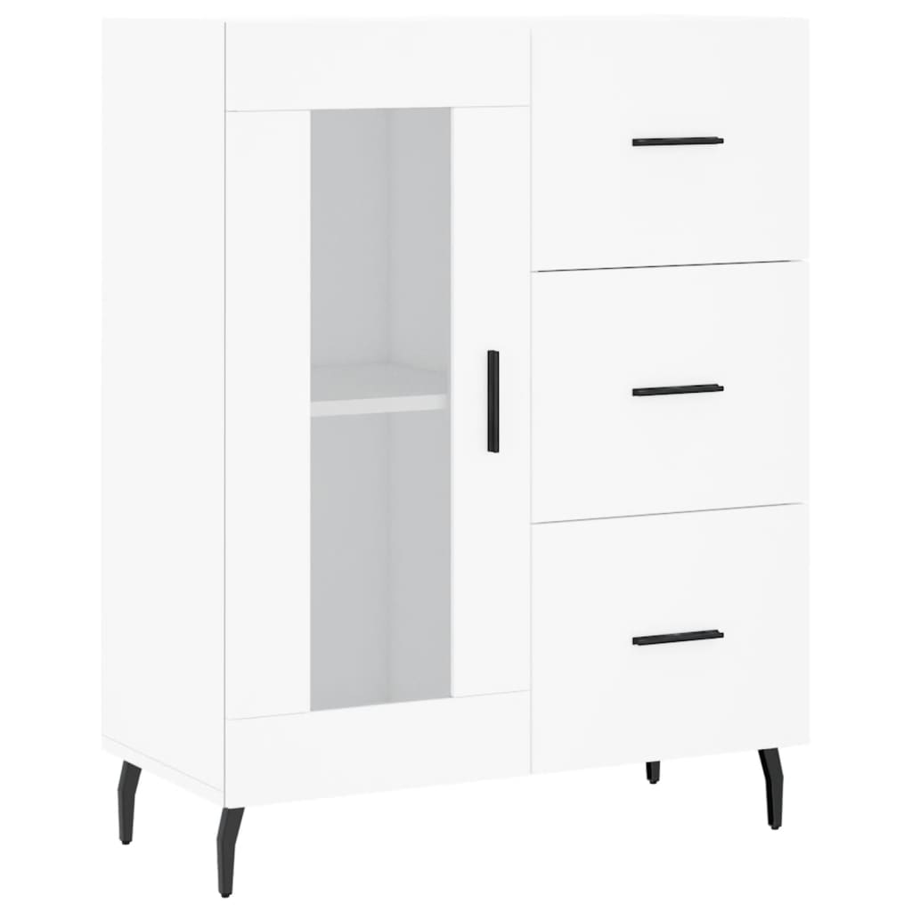 Skap Hvit 69,5x34x180 cm