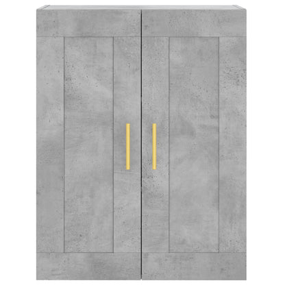 Skap Betonggrå 69,5x34x180 cm