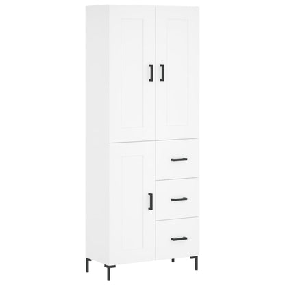 Skap Hvit 69,5x34x180 cm