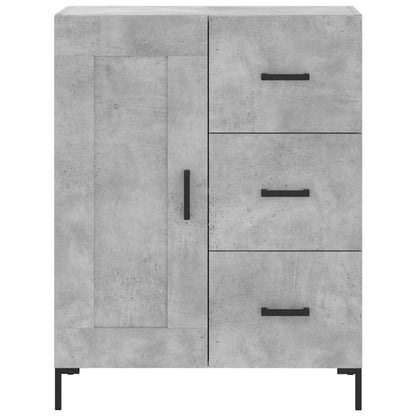 Skap Betonggrå 69,5x34x180 cm