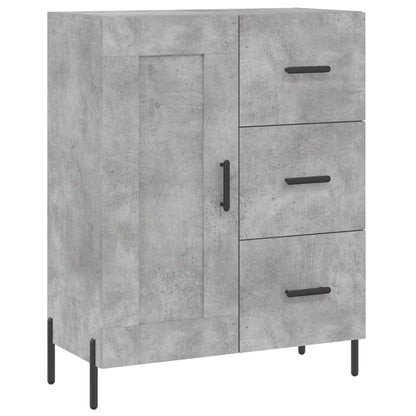 Skap Betonggrå 69,5x34x180 cm