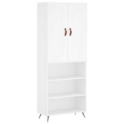 Skap Hvit 69,5x34x180 cm