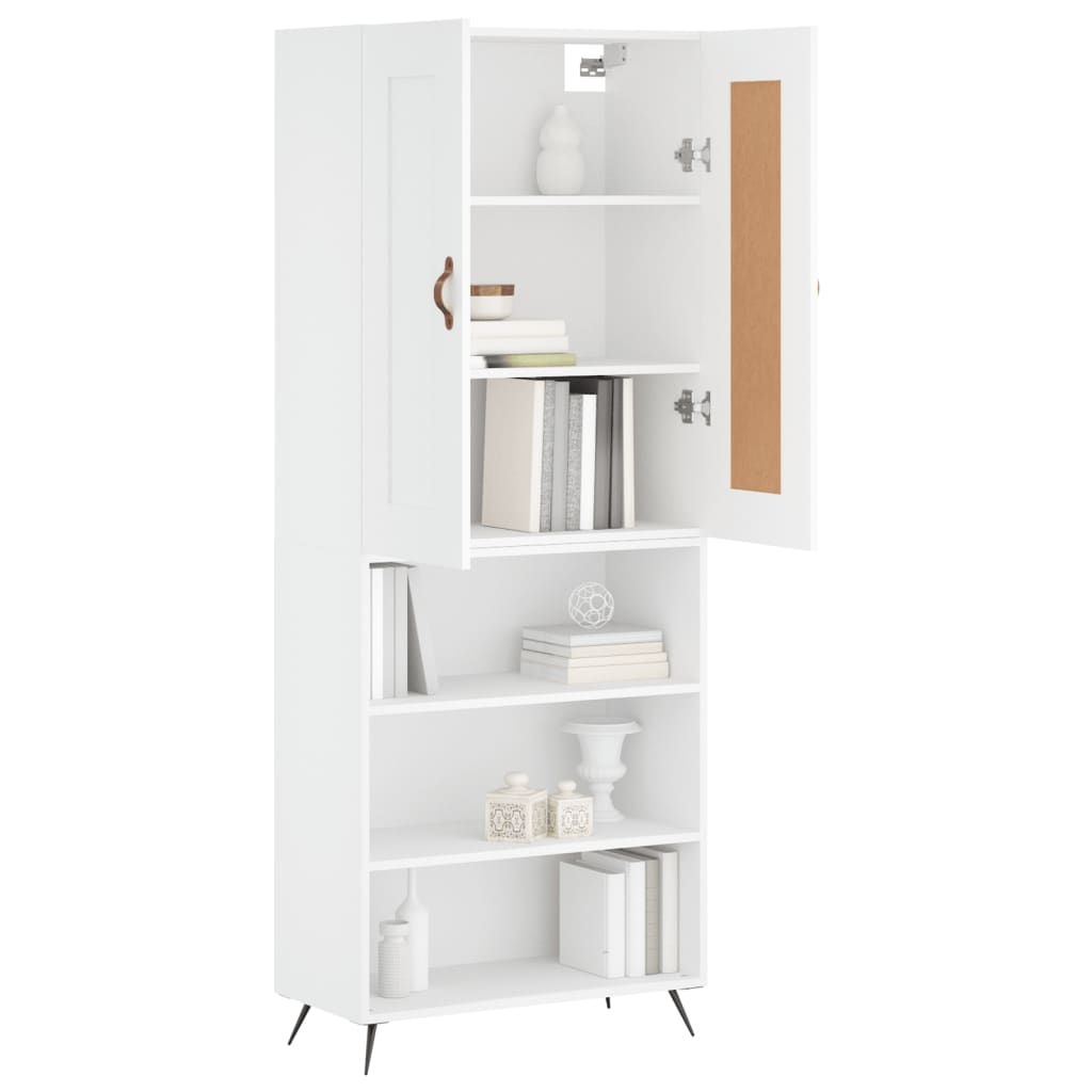 Skap Hvit 69,5x34x180 cm
