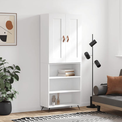 Skap Hvit 69,5x34x180 cm