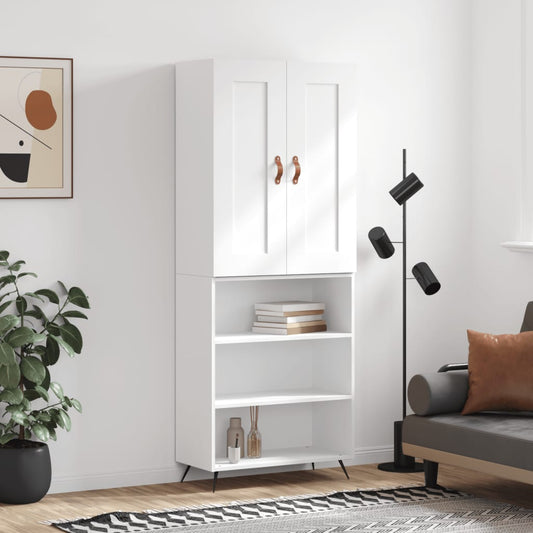 Skap Hvit 69,5x34x180 cm