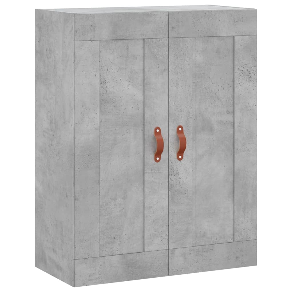 Skap Betonggrå 69,5x34x180 cm