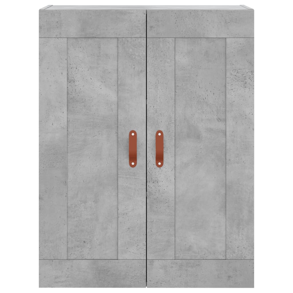 Skap Betonggrå 69,5x34x180 cm