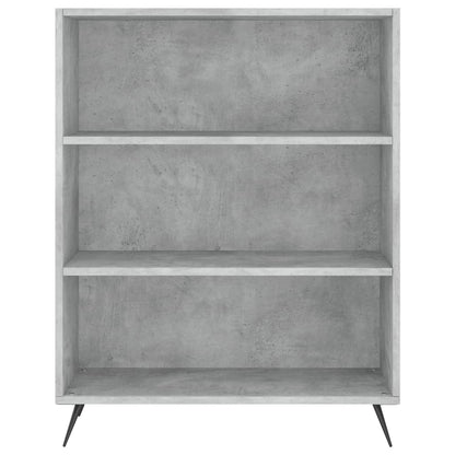 Skap Betonggrå 69,5x34x180 cm
