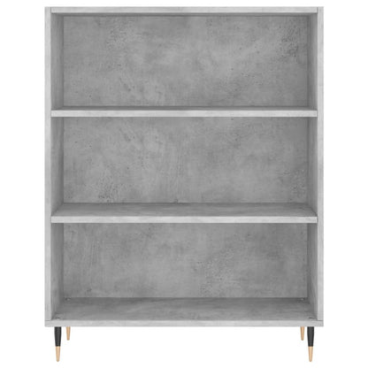 Skap Betonggrå 69,5x34x180 cm
