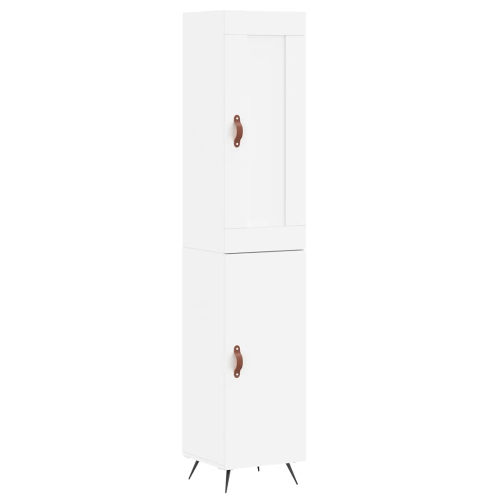 Skap Hvit 34,5x34x180 cm