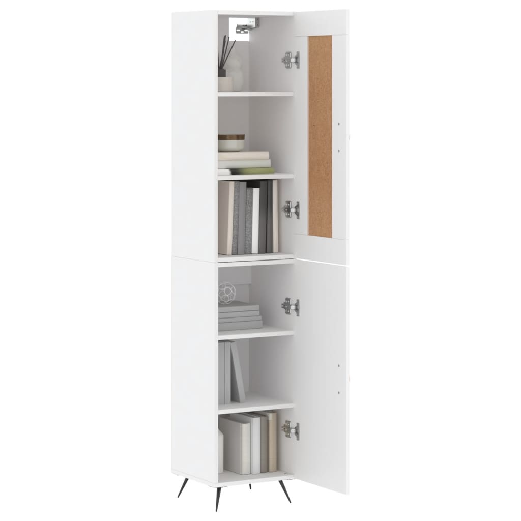 Skap Hvit 34,5x34x180 cm