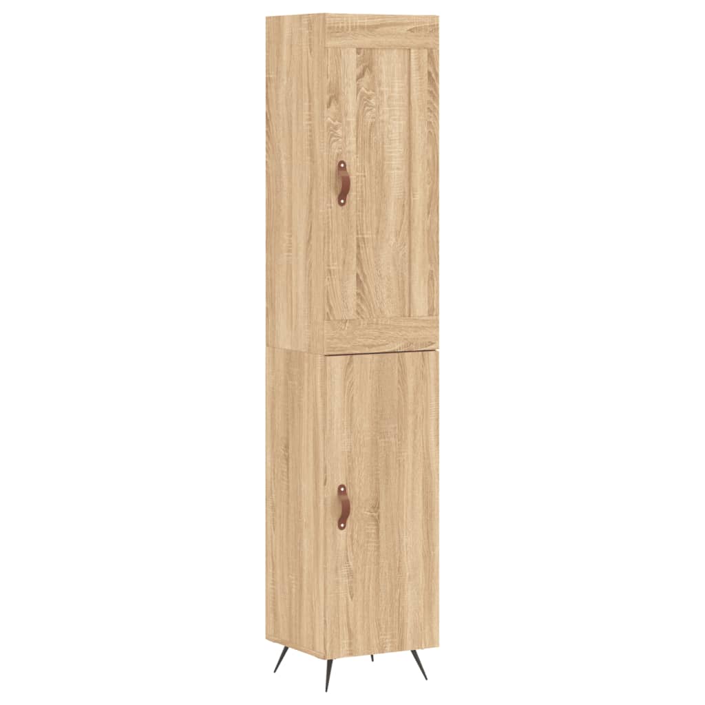 Skap Sonoma Eik 34,5x34x180 cm