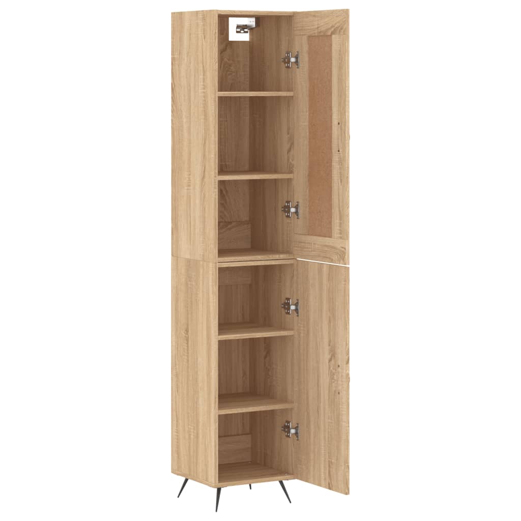 Skap Sonoma Eik 34,5x34x180 cm