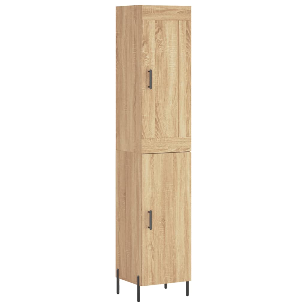 Skap Sonoma Eik 34,5x34x180 cm