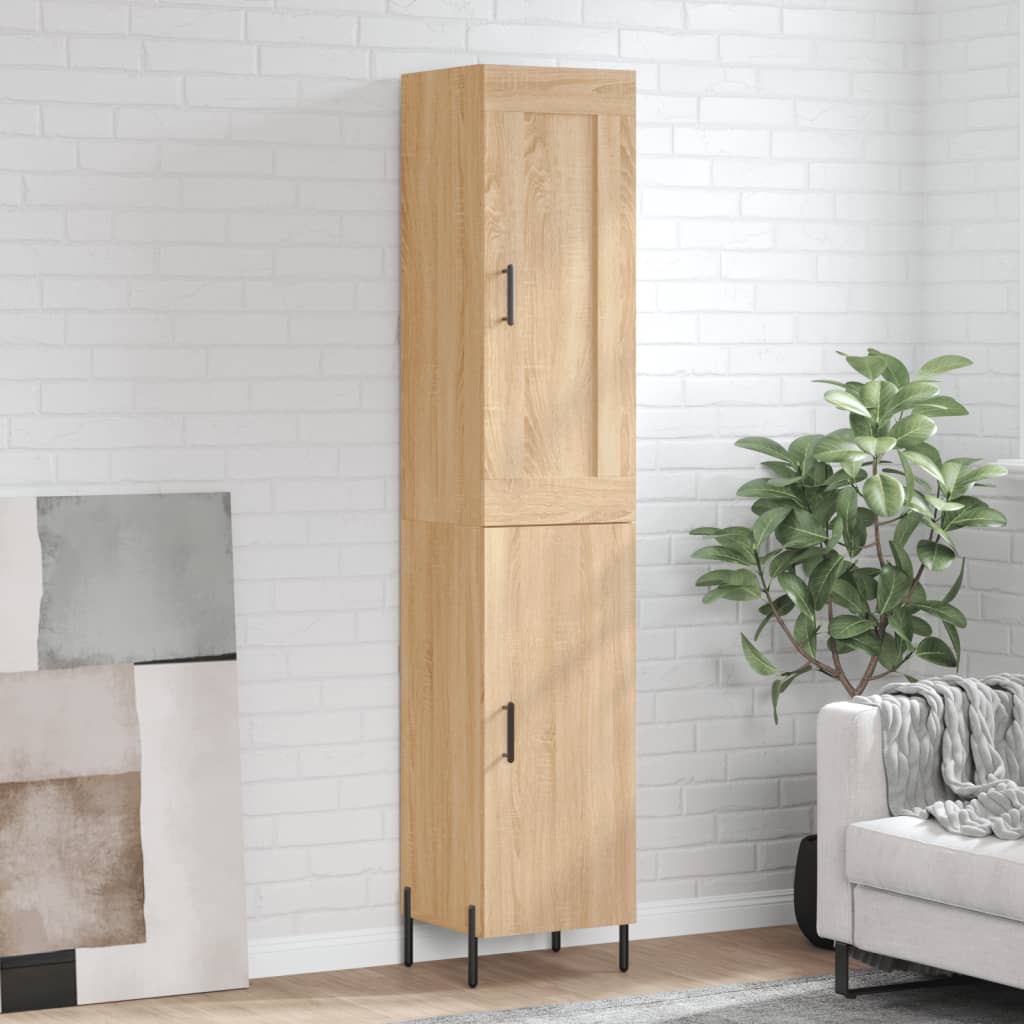 Skap Sonoma Eik 34,5x34x180 cm