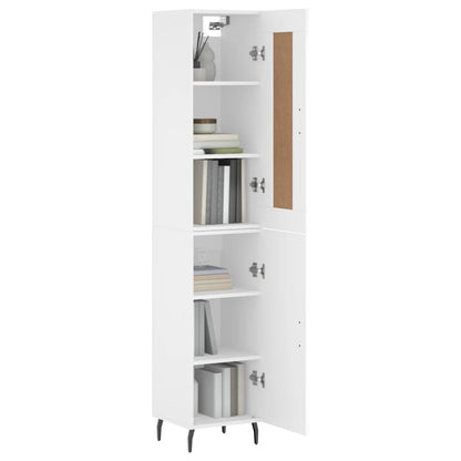 Skap Hvit 34,5x34x180 cm