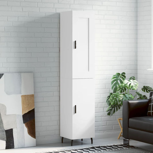 Skap Hvit 34,5x34x180 cm