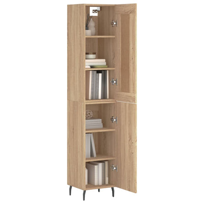 Skap Sonoma Eik 34,5x34x180 cm