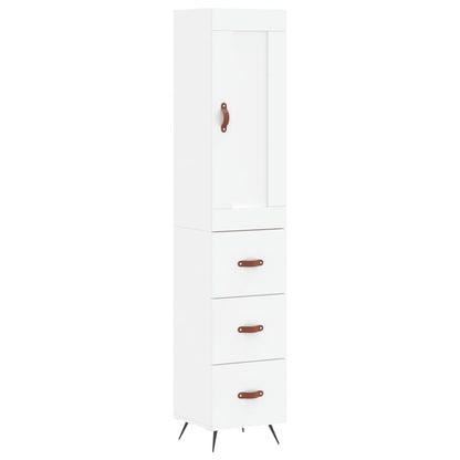 Skap Hvit 34,5x34x180 cm