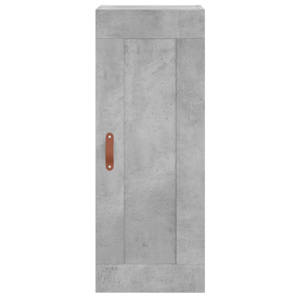 Skap Betonggrå 34,5x34x180 cm
