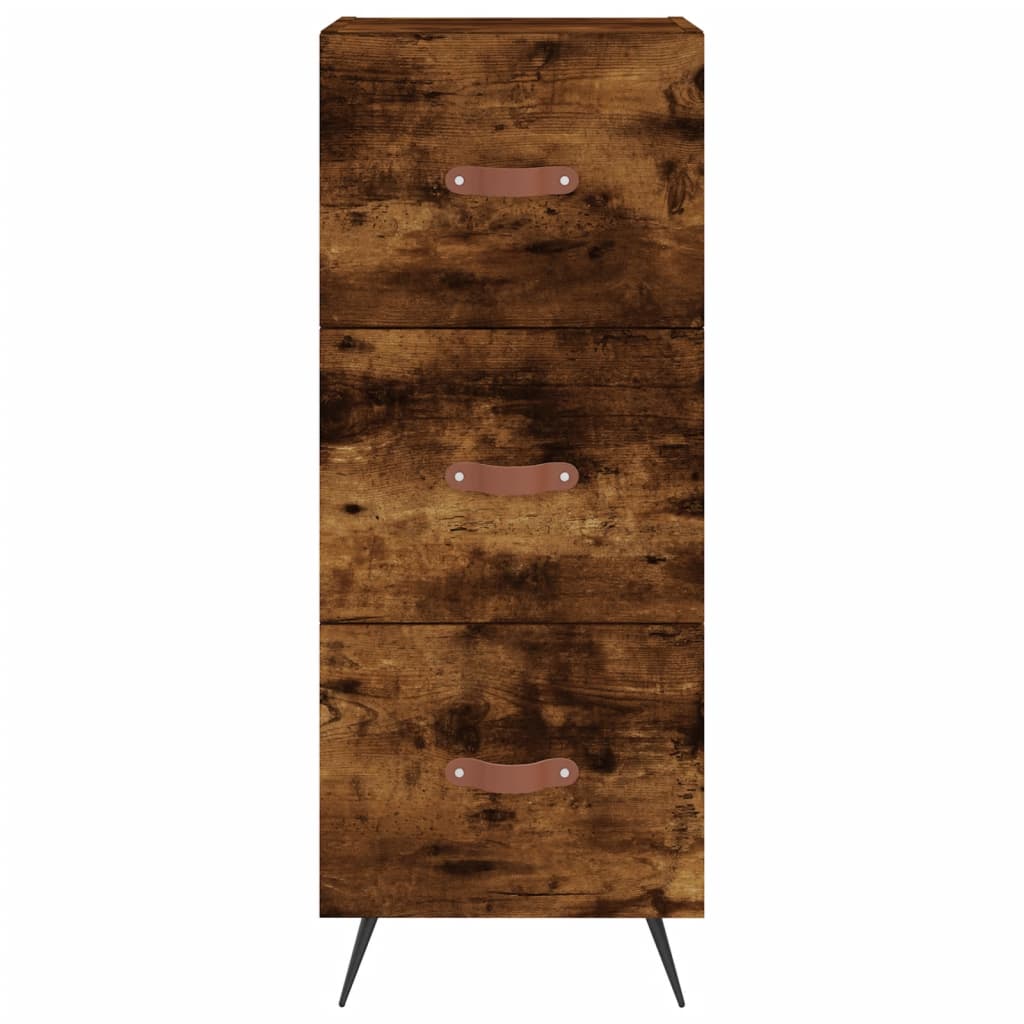 Skap Røkt Eik 34,5x34x180 cm