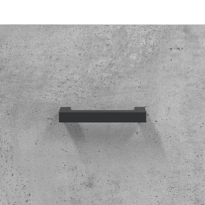 Skap Betonggrå 34,5x34x180 cm