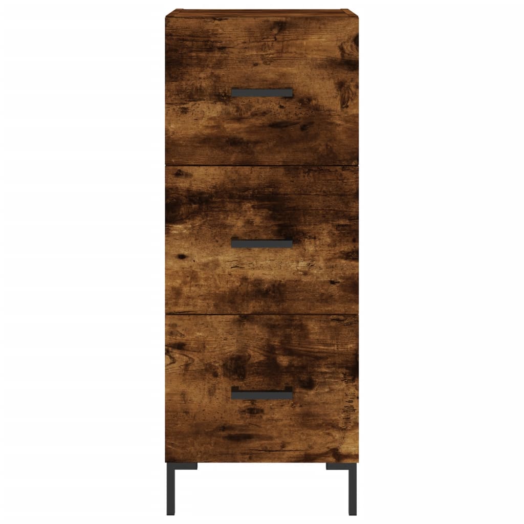 Skap Røkt Eik 34,5x34x180 cm