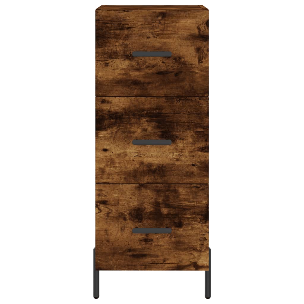 Skap Røkt Eik 34,5x34x180 cm