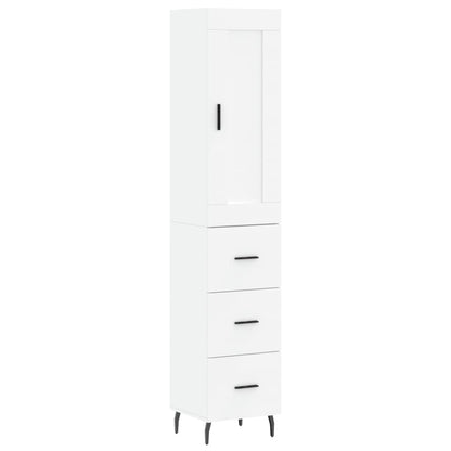 Skap Hvit 34,5x34x180 cm