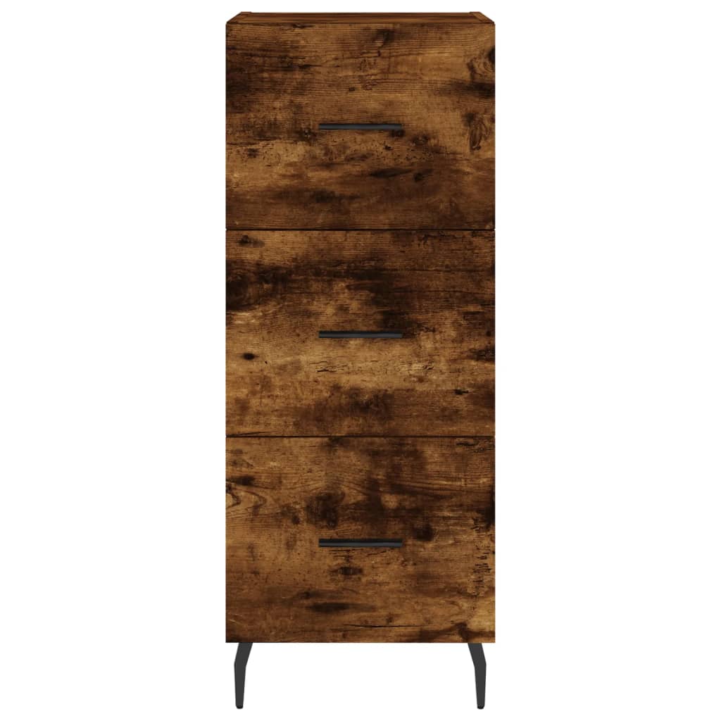 Skap Røkt Eik 34,5x34x180 cm