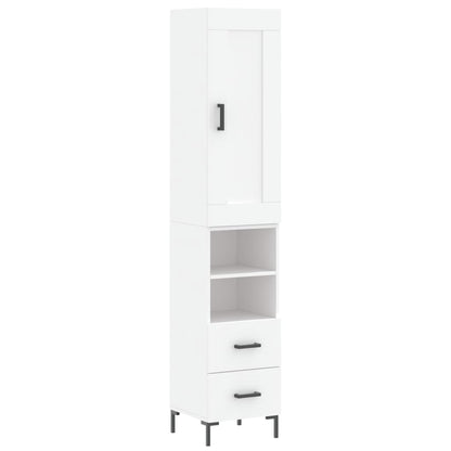 Skap Hvit 34,5x34x180 cm