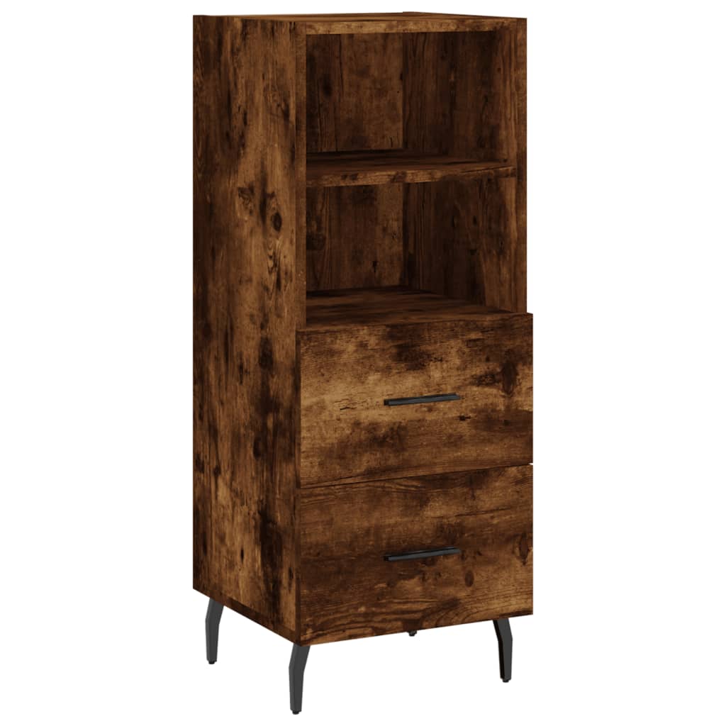 Skap Røkt Eik 34,5x34x180 cm