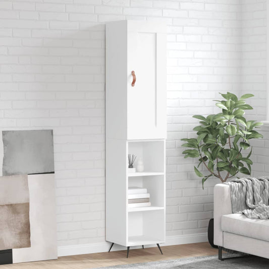 Skap Hvit 34,5x34x180 cm
