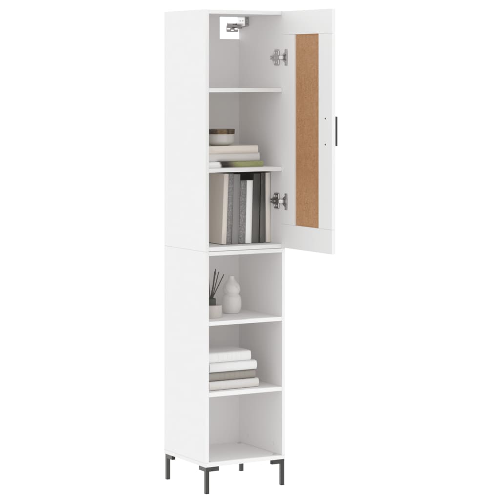 Skap Hvit 34,5x34x180 cm