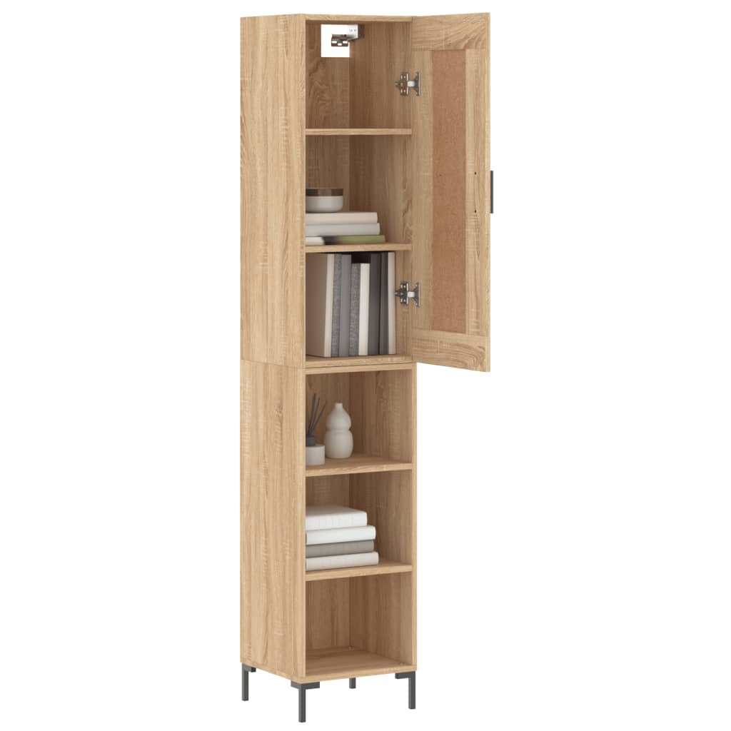 Skap Sonoma Eik 34,5x34x180 cm