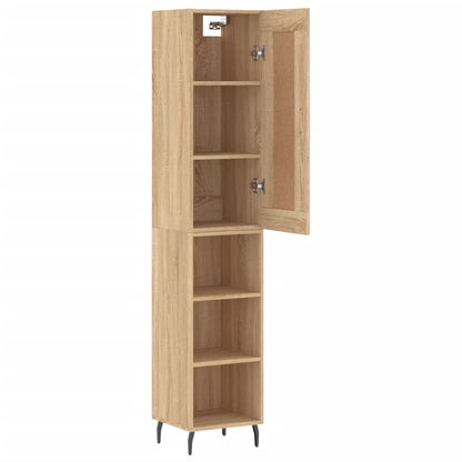 Skap Sonoma Eik 34,5x34x180 cm