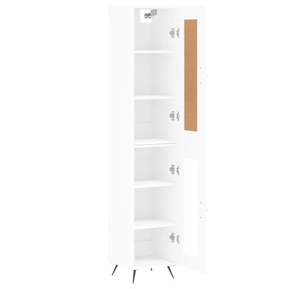 Skap Hvit 34,5x34x180 cm