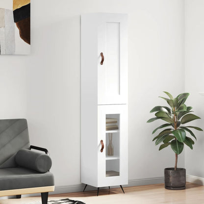 Skap Hvit 34,5x34x180 cm