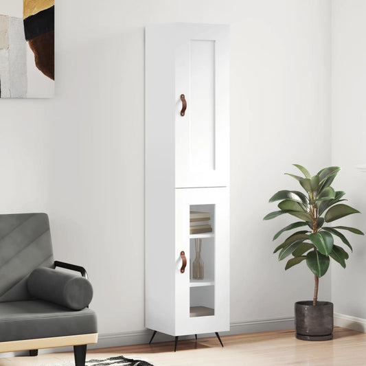 Skap Hvit 34,5x34x180 cm