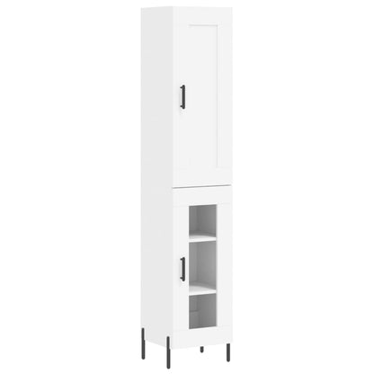 Skap Hvit 34,5x34x180 cm