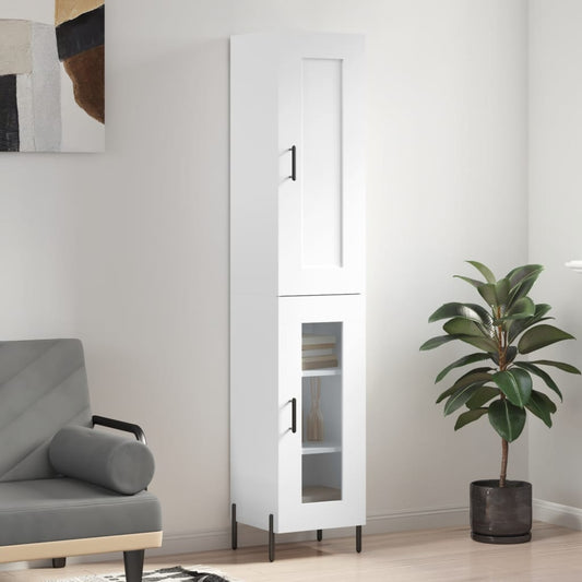 Skap Hvit 34,5x34x180 cm