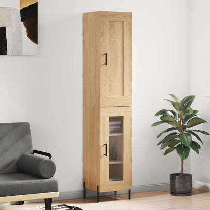Skap Sonoma Eik 34,5x34x180 cm