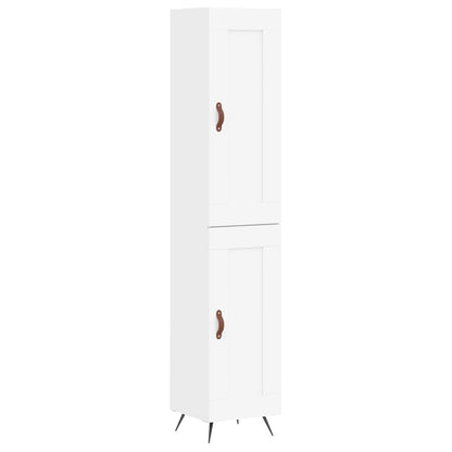 Skap Hvit 34,5x34x180 cm