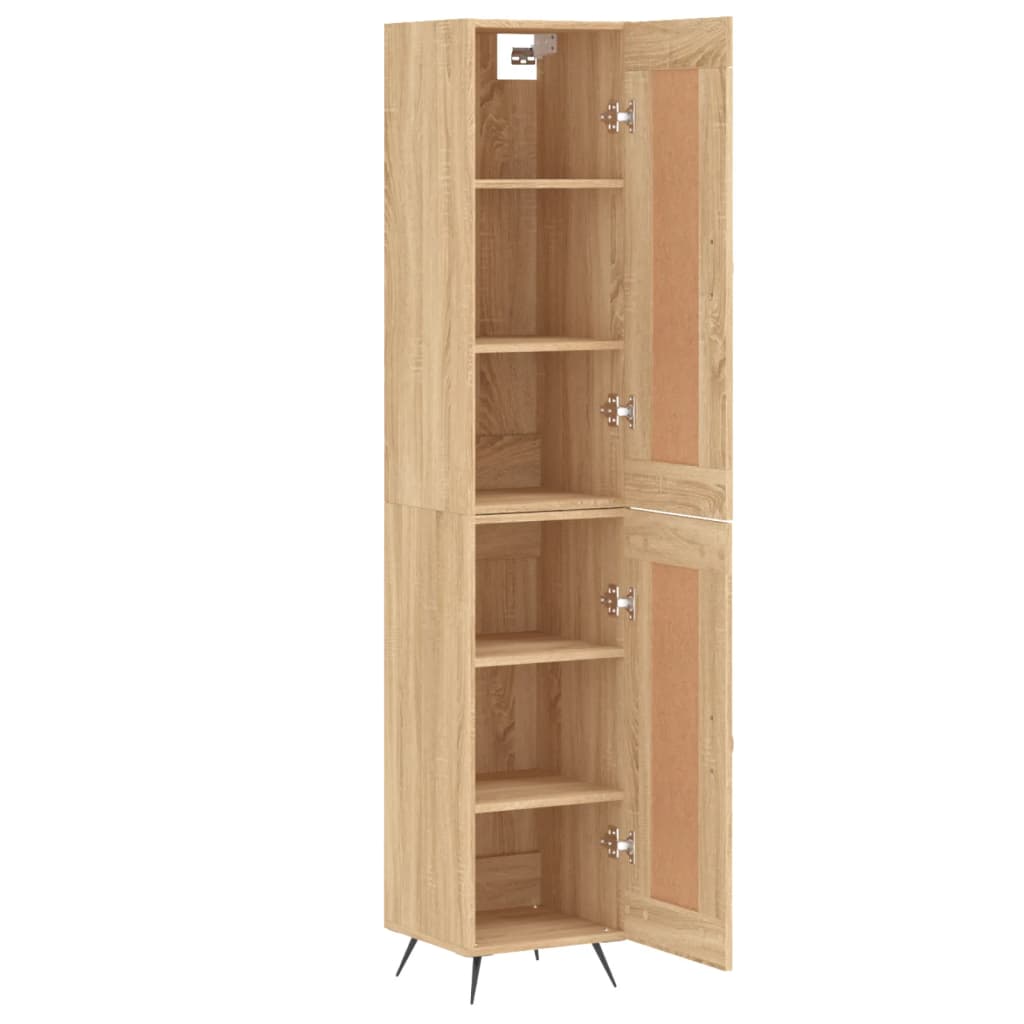 Skap Sonoma Eik 34,5x34x180 cm