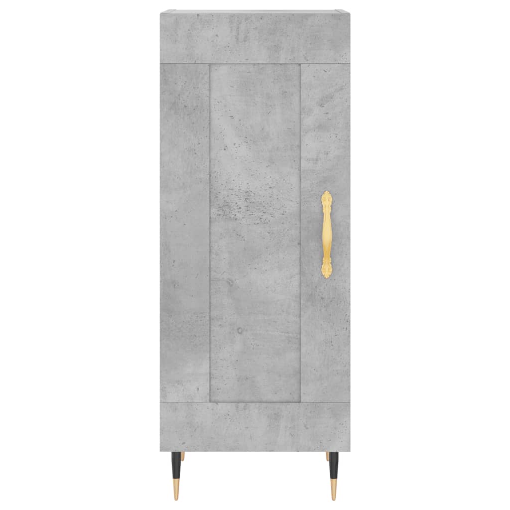 Skap Betonggrå 34,5x34x180 cm