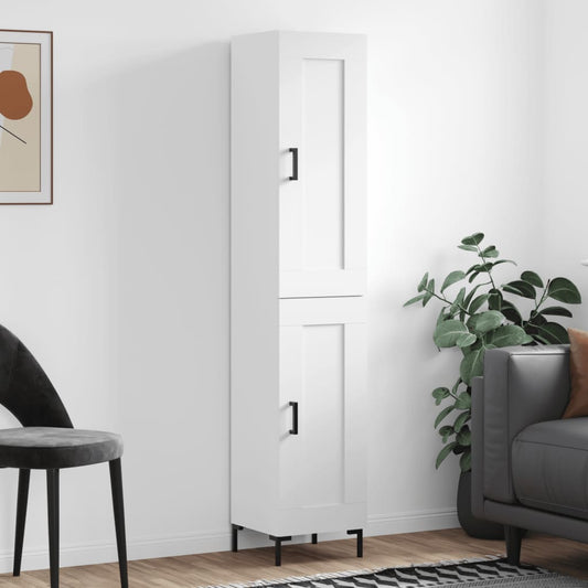 Skap Hvit 34,5x34x180 cm